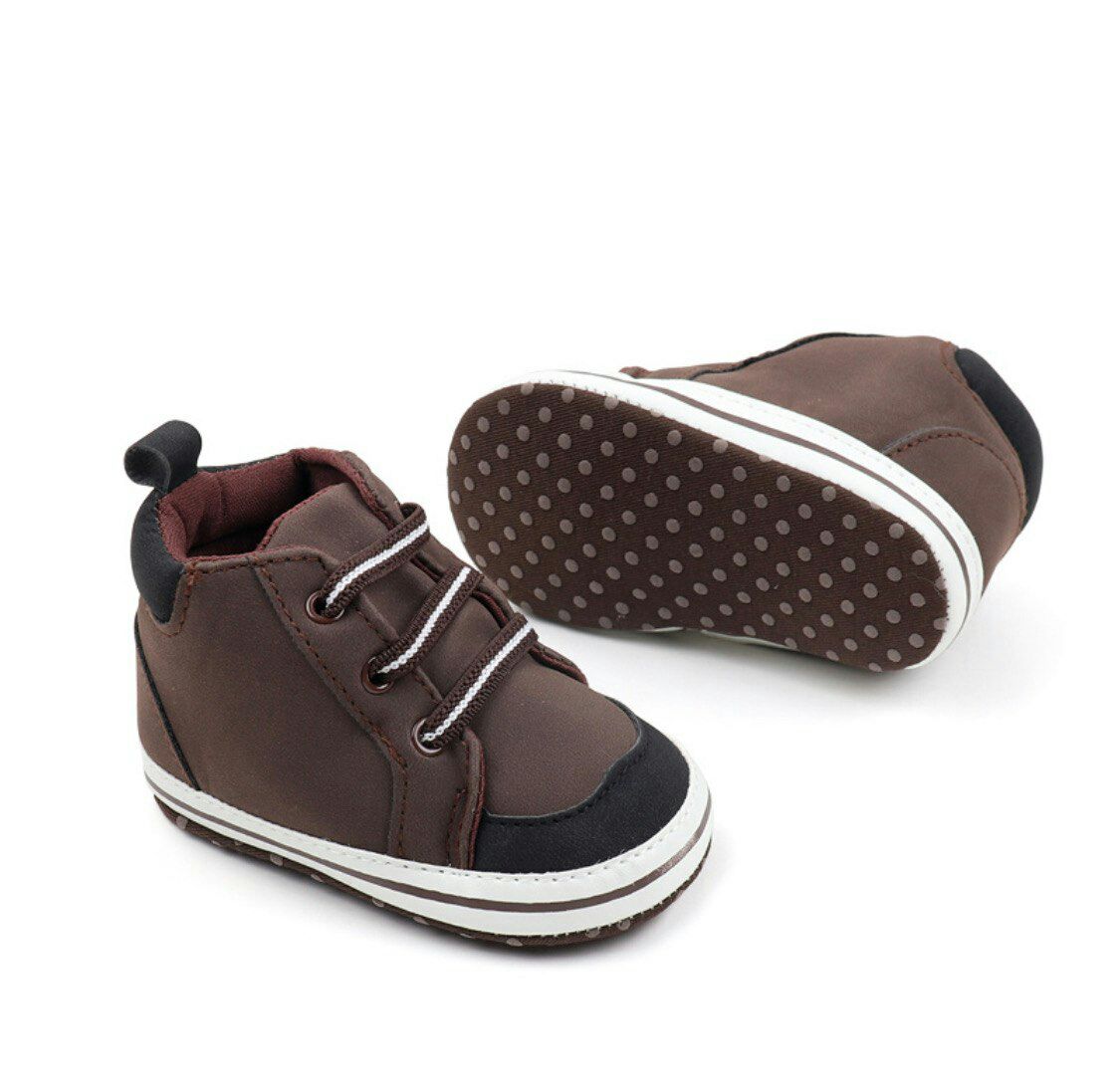 کتانی ساق دار قهوه ای ۵۰۲۸