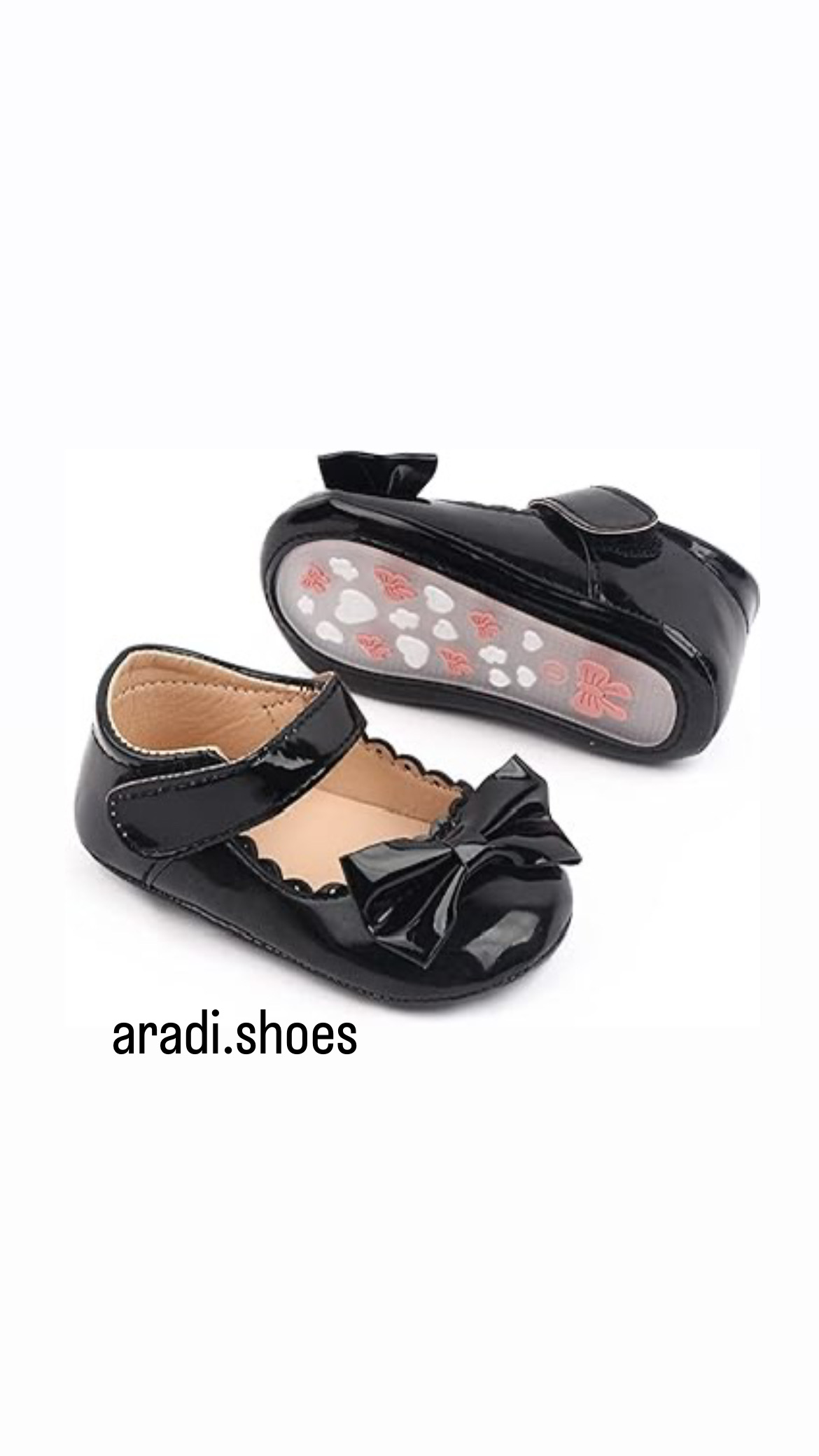 پاپوش سیاه مجلسی پاپیونی ۵۰۱۳